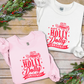 Holly Dolly Christmas Tee | T-Shirt Bar