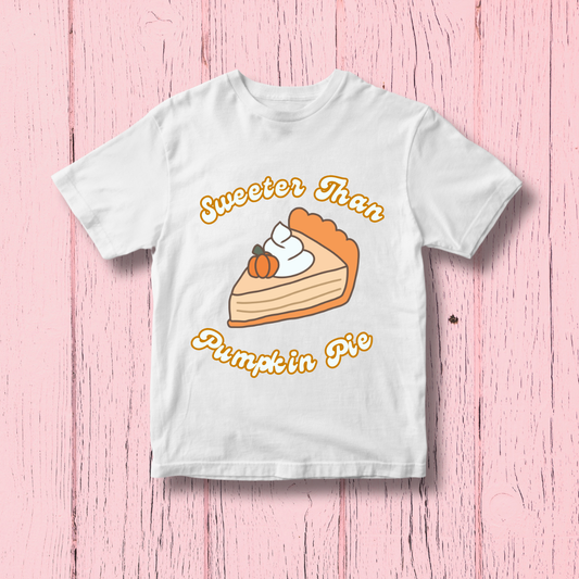 Sweeter Than Pumpkin Pie | Kids T-Shirt Bar