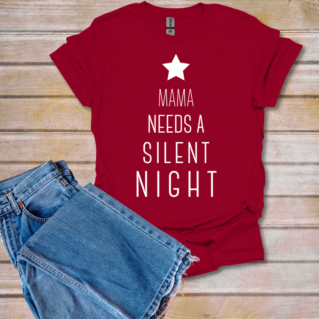 Silent Night Mama Tee | T-Shirt Bar