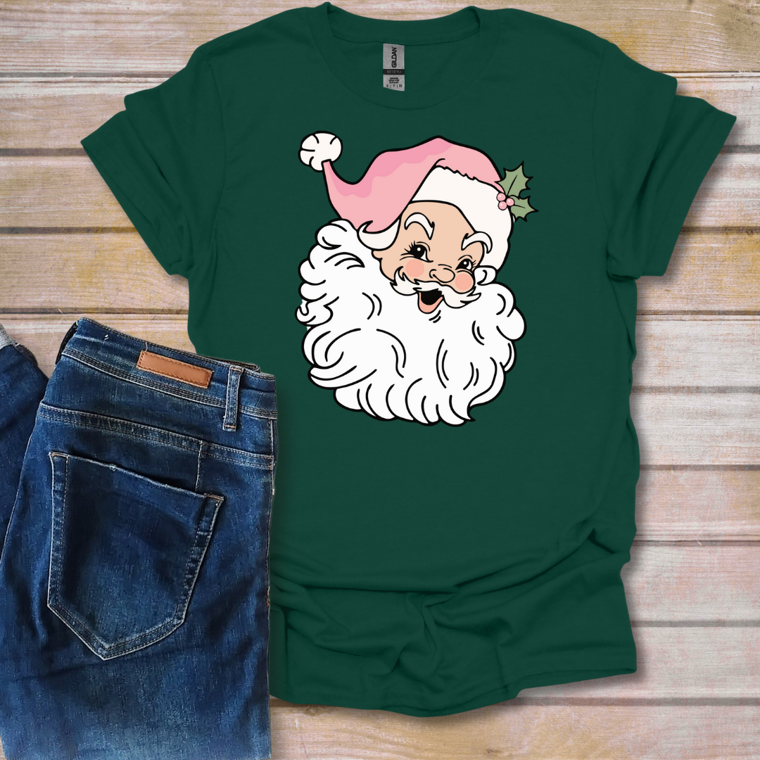 Pink Santa Tee | T-Shirt Bar