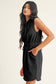 French Terry Sporty Mini Dress