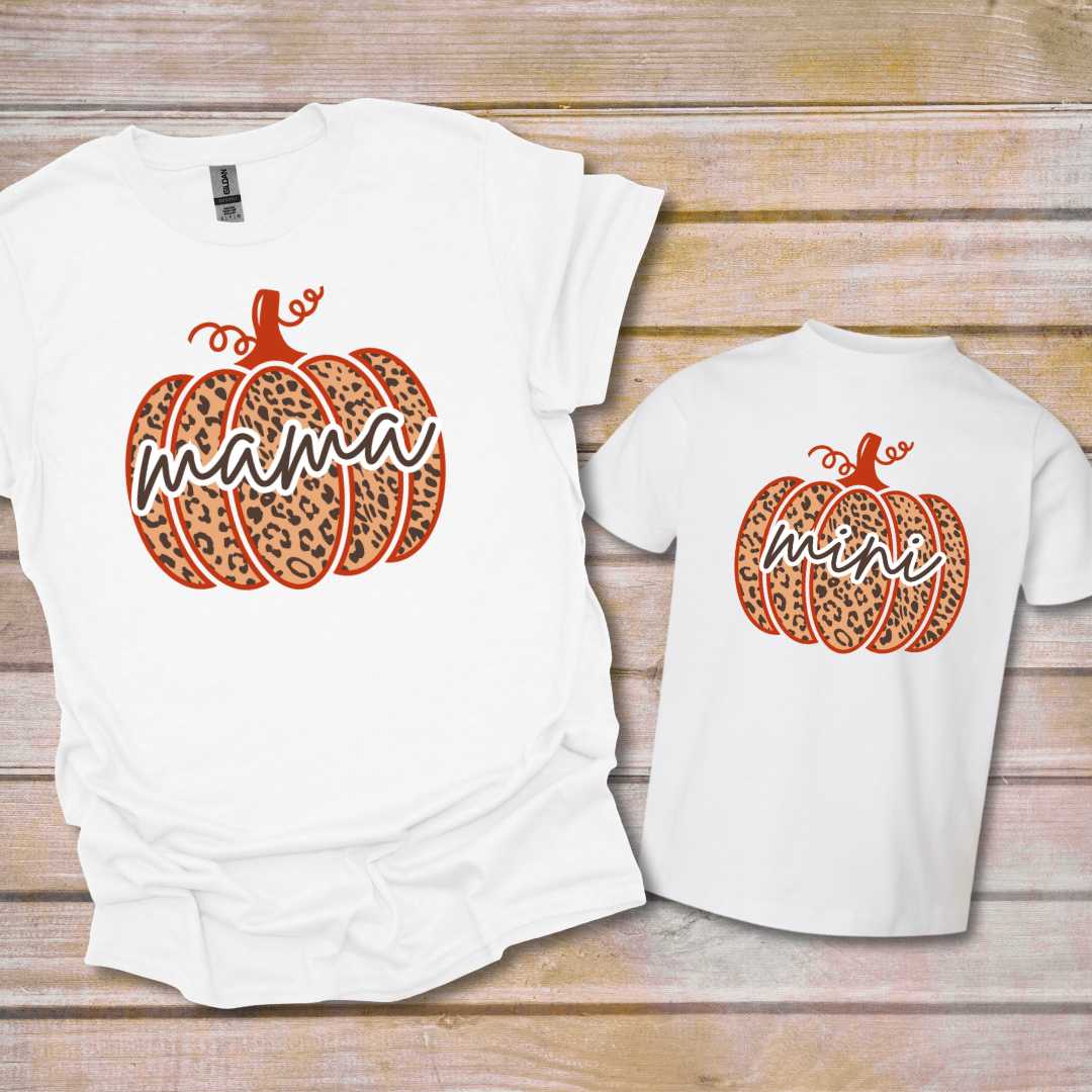 Mini and Mama Pumpkin | Kids T-Shirt Bar