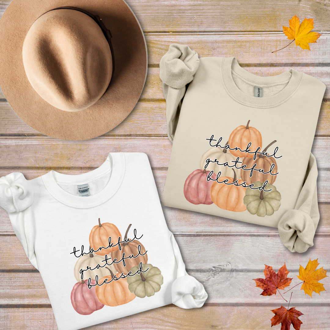 Fall Thankful Pumpkins | T-Shirt Bar