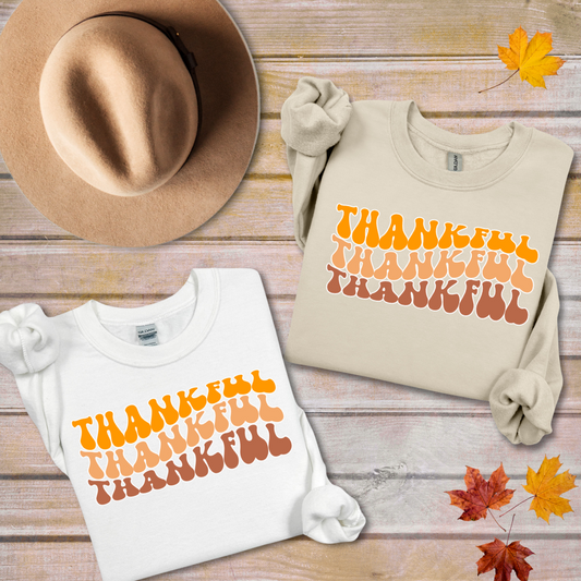 Retro Thankful | T-Shirt Bar