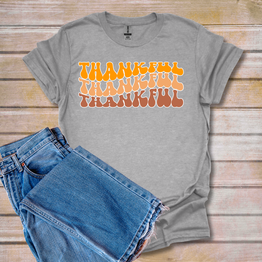 Retro Thankful | T-Shirt Bar