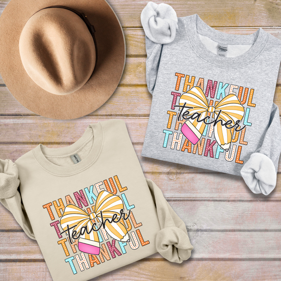 Cute Thankful Teacher | T-Shirt Bar