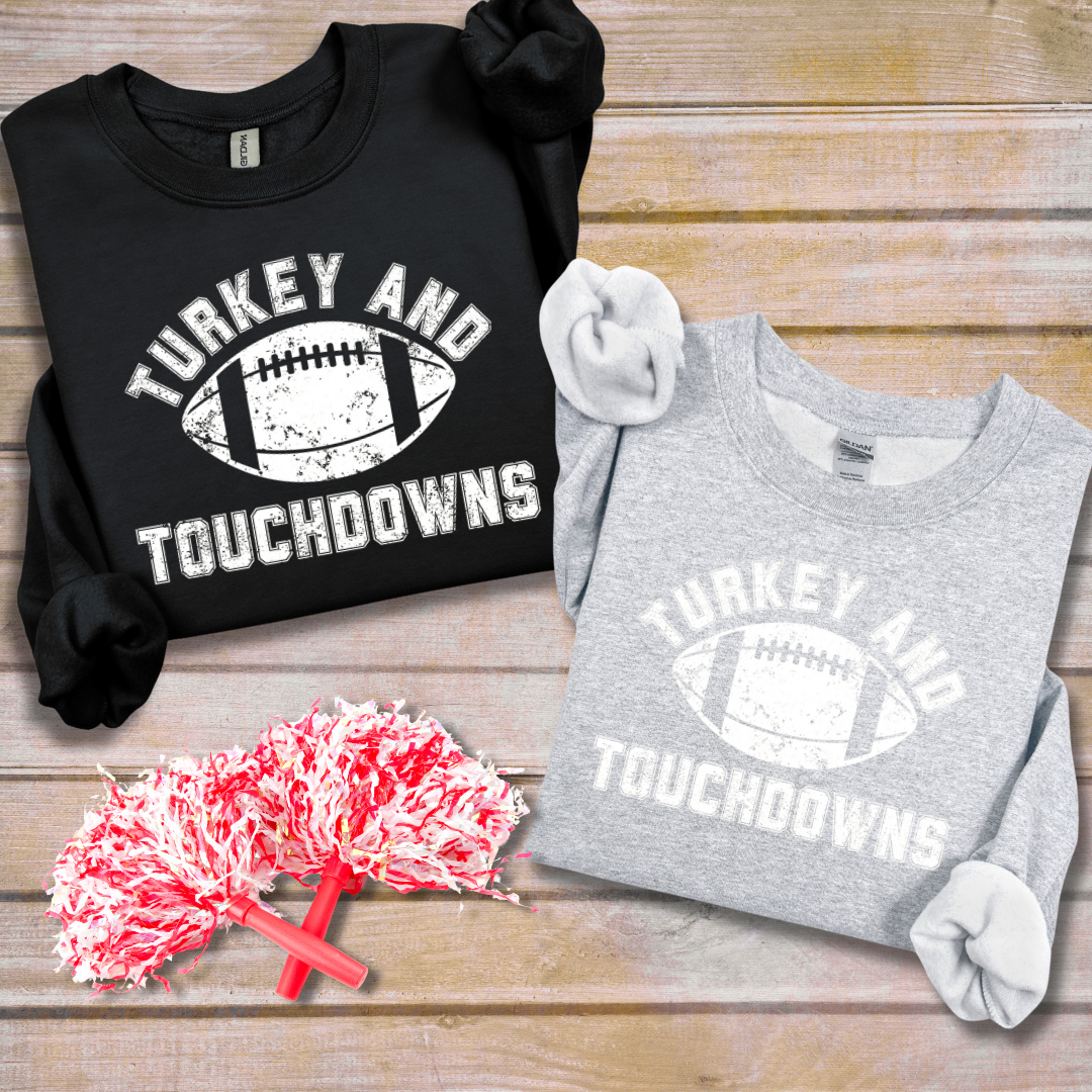 Turkey and Touchdowns | T-Shirt Bar