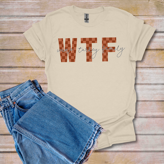 WTF Wine, Turkey, Family | T-Shirt Bar